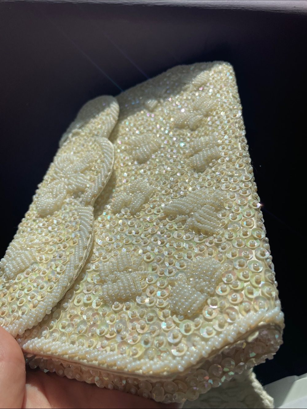 VTG WALBORG BEADED CLUTCH